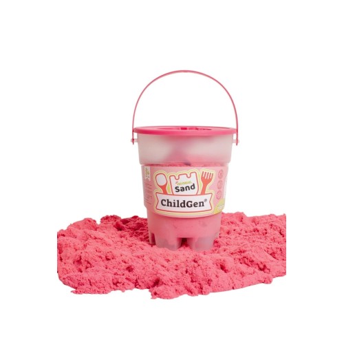 Childgen Doğal Kinetik Kum 500gr - Pembe Childgen Doğal Kinetik Kum 500gr - Pembe